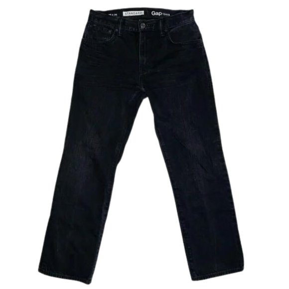 GAP 1969 Black Standard Jeans - Picture 1 of 9